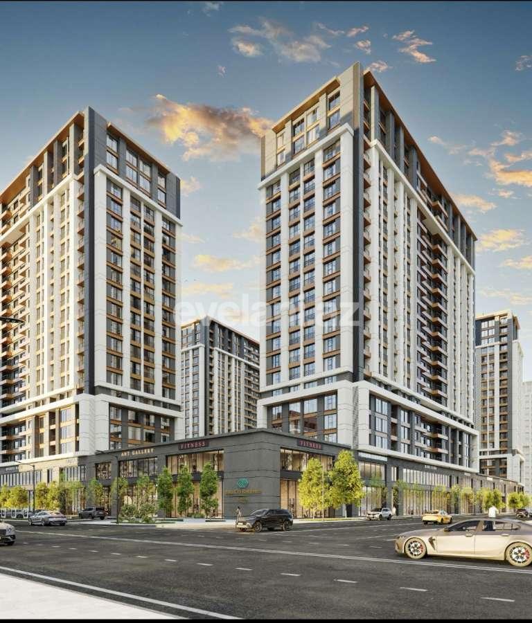 Satılır, yeni tikili, 3 otaqlı, 126.7 m², Bakı, Xətai r, Ağ şəhər q.