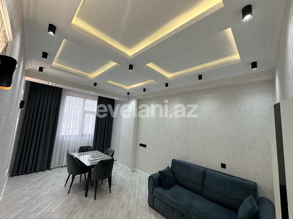 Rent, new building, 2 room, 70 m², Baku, Nizami r, Gara Garayev m.