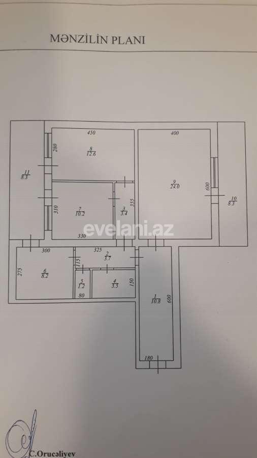 Kirayə verilir, köhnə tikili, 3 otaqlı, 110 m², Bakı, Xətai r, Əhmədli m.