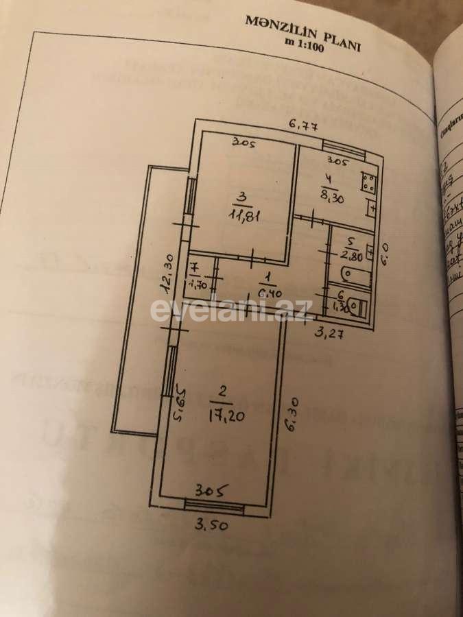Satılır, köhnə tikili, 2 otaqlı, 62 m², Bakı, Xətai r, Həzi Aslanov m.
