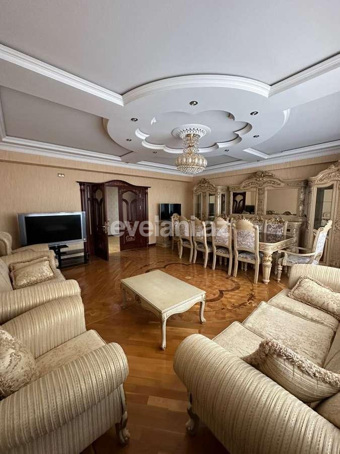 Kirayə verilir, yeni tikili, 4 otaqlı, 200 m², Bakı, Nəsimi r, 8 Noyabr m.