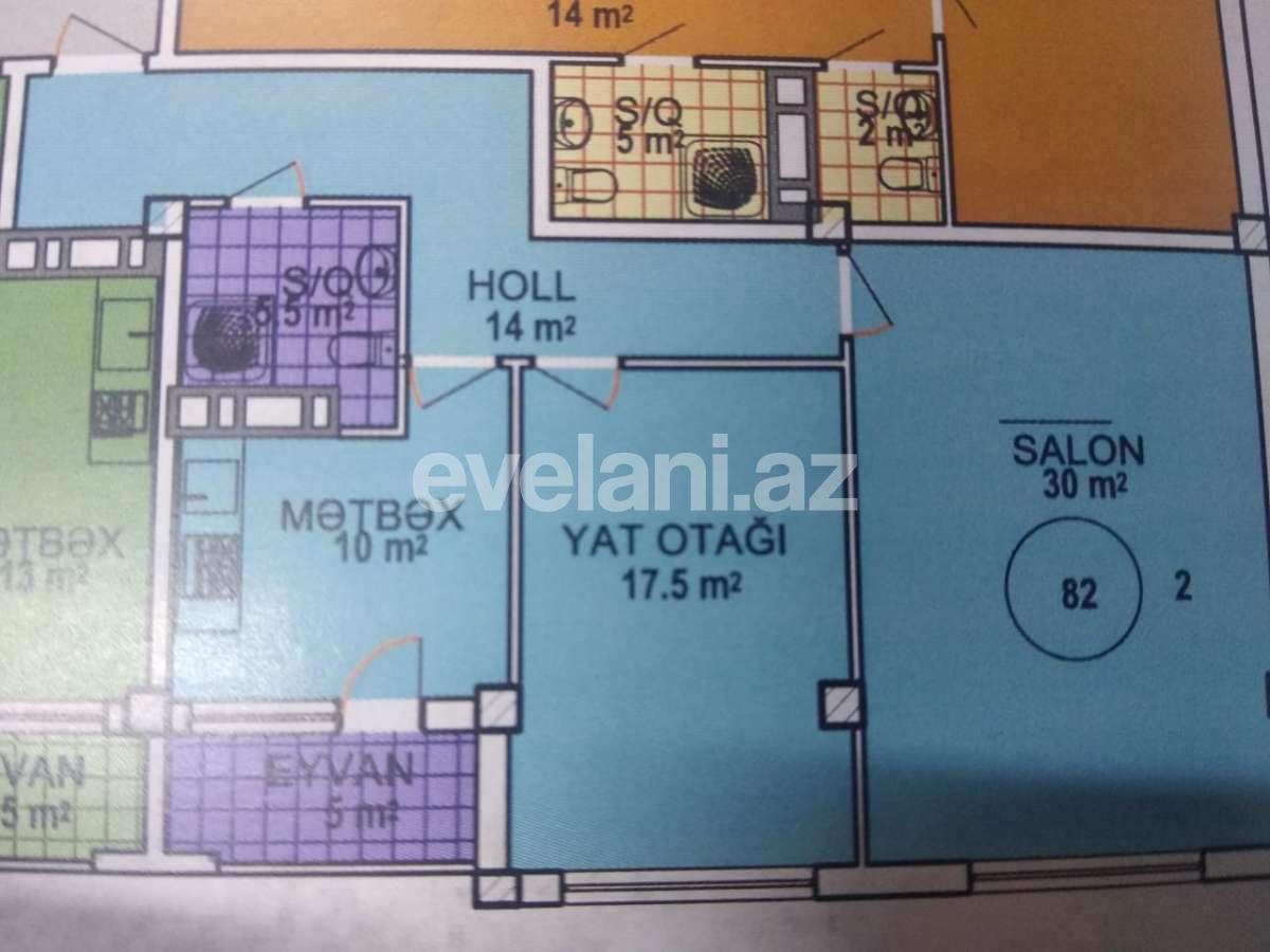 Satılır, yeni tikili, 2 otaqlı, 81.99 m², Bakı, Nizami r, Neftçilər m.