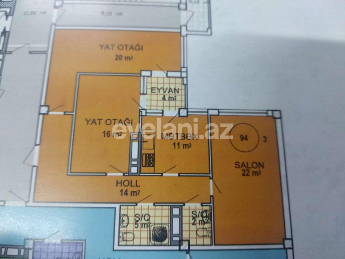 Satılır, yeni tikili, 3 otaqlı, 94 m², Bakı, Nizami r, Neftçilər m.