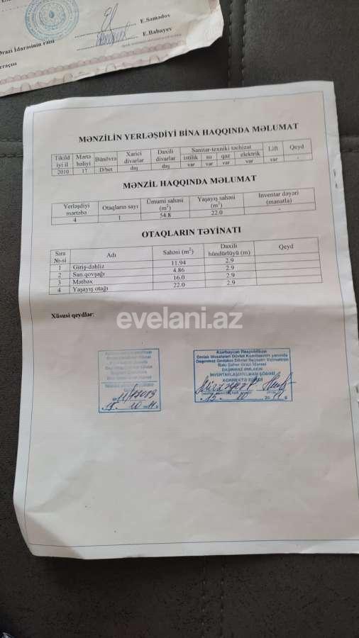 Satılır, yeni tikili, 2 otaqlı, 60 m², Bakı, Binəqədi r, 9-cu mikrorayon q.