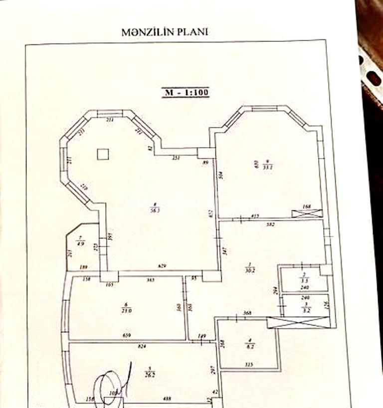 Satılır, yeni tikili, 3 otaqlı, 205 m², Bakı, Səbail r, İçəri Şəhər m.