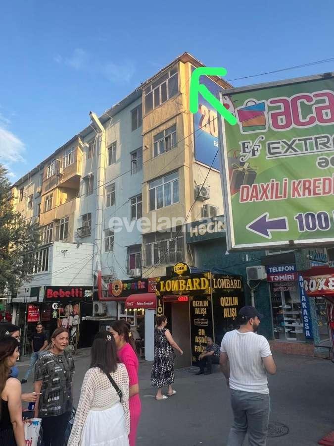 Satılır, köhnə tikili, 2 otaqlı, 47.3 m², Bakı, Nəsimi r, 3-cü mikrorayon q.