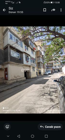Kirayə verilir, köhnə tikili, 2 otaqlı, 50 m², Bakı, Yasamal r, Yasamal q, İnşaatçılar m.
